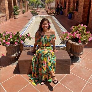 Rachel Zoe, top and skirt